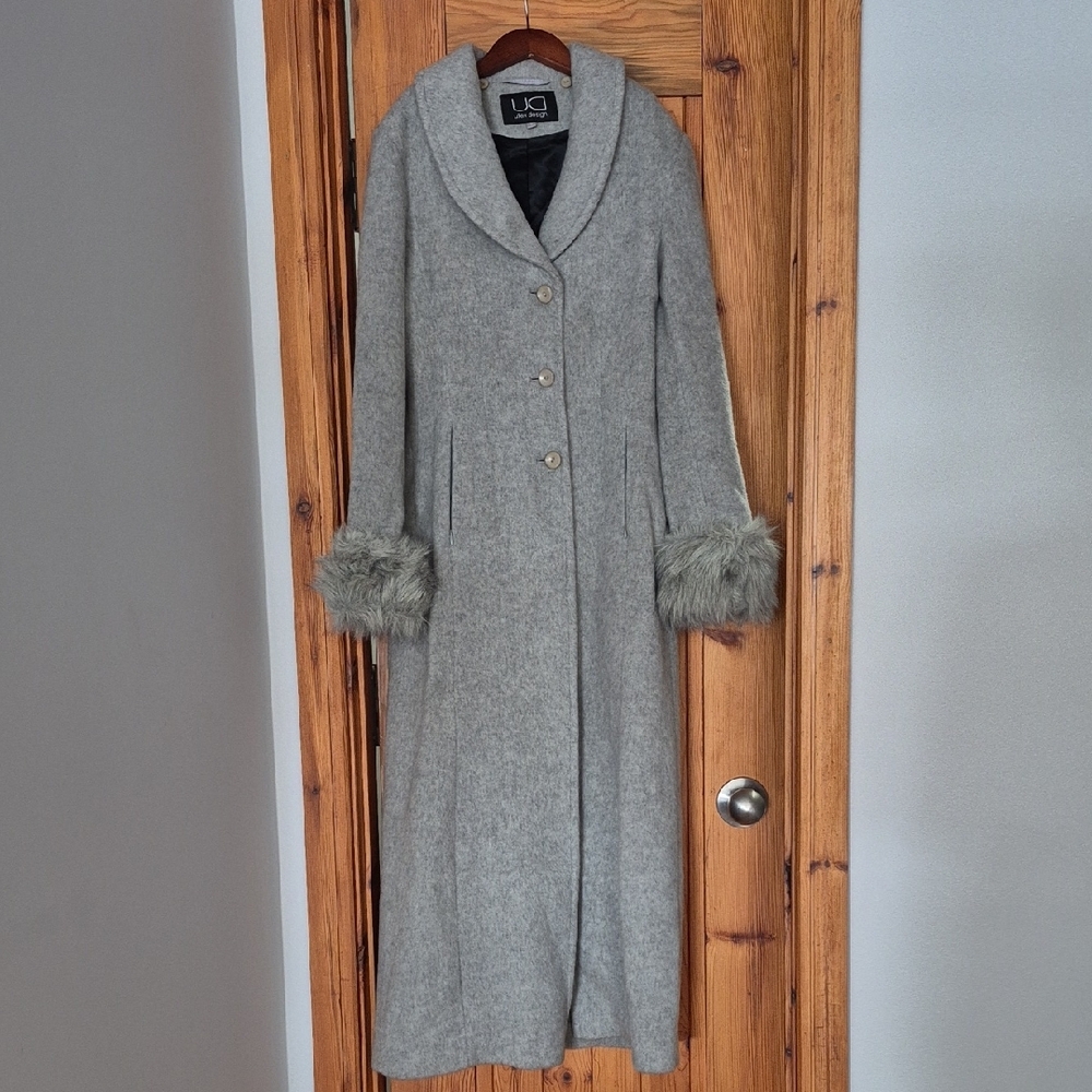 70% wool NWOT long coat.